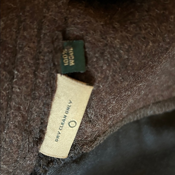 Filson Dark Brown Wool Vest - Picture 4 of 4